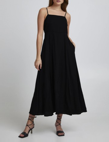 Rochie lunga Pulz, negru