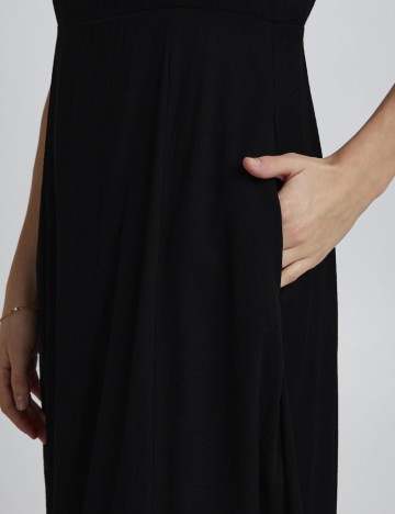 Rochie lunga Pulz, negru