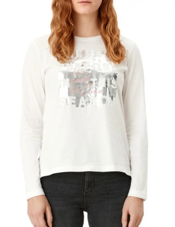 Bluza s.Oliver, alb