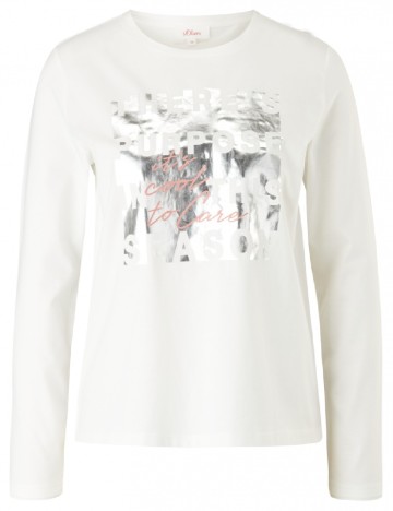 Bluza s.Oliver, alb