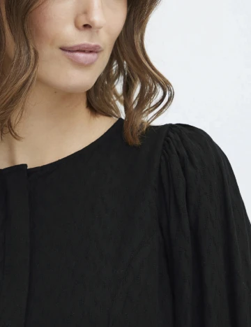 Rochie scurta Fransa, negru Negru