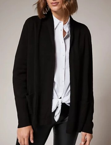 Cardigan Comma, negru