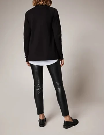 Cardigan Comma, negru Negru