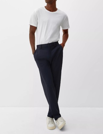 Pantaloni s.Oliver, bleumarin inchis