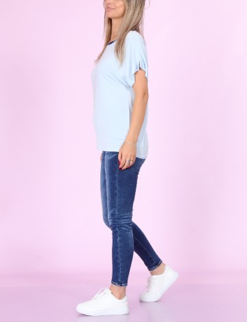Tricou Beldona, bleu