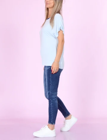 Tricou Beldona, bleu Albastru