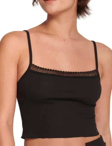 Top Sloggi by Triumph, negru
