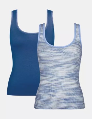 
						Set Maiouri 2 perechi Sloggi by Triumph, albastru