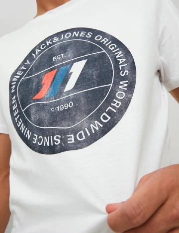 Tricou Jack&Jones, alb