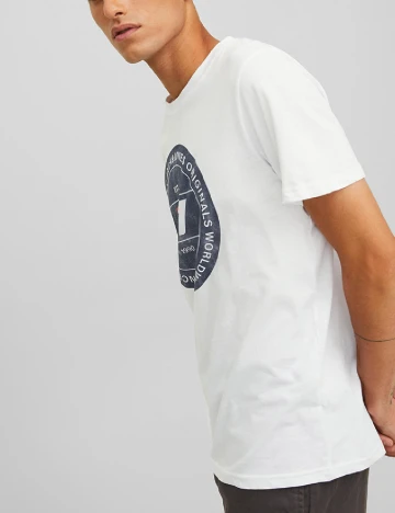Tricou Jack&Jones, alb