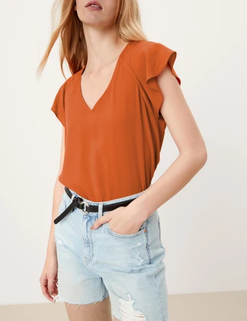 Bluza Q/S, maro