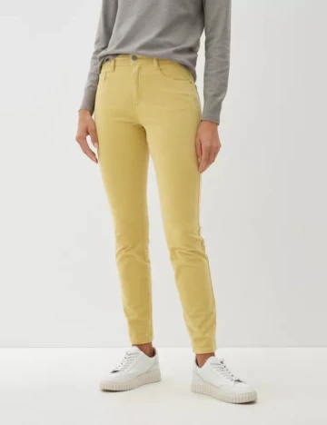 Pantaloni s.Oliver, galben