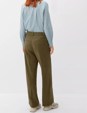 Pantaloni s.Oliver, verde