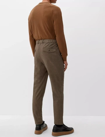 Pantaloni s.Oliver, maro