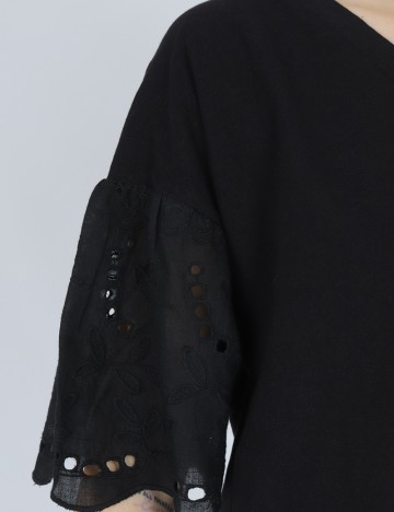 Bluza Cream, negru