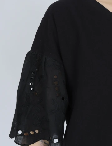 Bluza Cream, negru