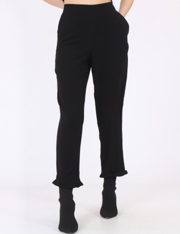 Pantaloni Kaffe, negru