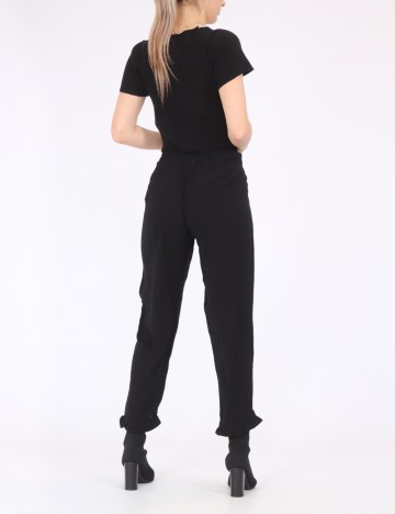 Pantaloni Kaffe, negru