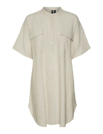 Rochie medie Vero Moda, crem