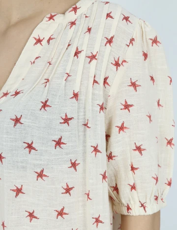Bluza Fransa, crem