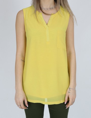 Bluza Fransa, galben
