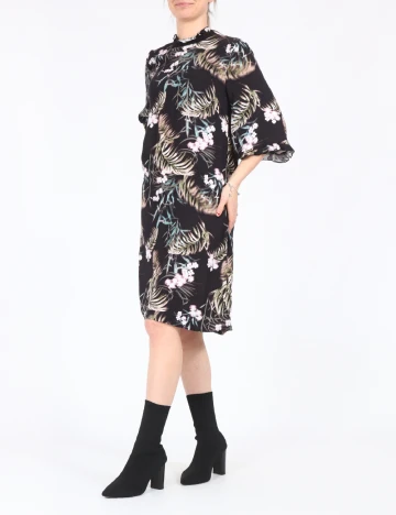 Rochie scurta Culture, negru Negru