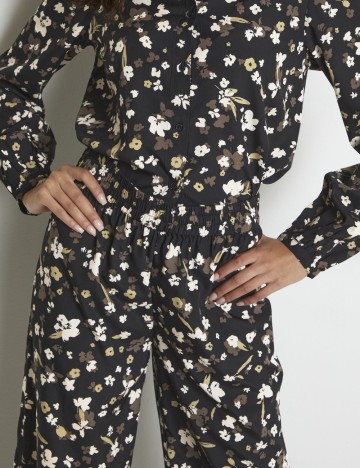 Pantaloni Kaffe, negru