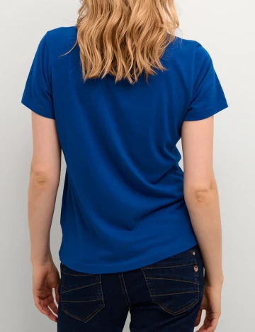 Tricou Cream, albastru