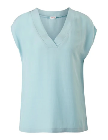 Bluza s.Oliver, bleu Albastru