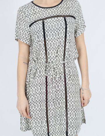 Rochie scurta Bon a Parte, bej