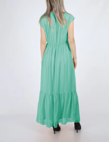 Rochie lunga s.Oliver, turcoaz Verde