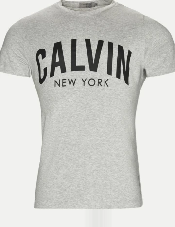 Tricou Calvin Klein Jeans, gri Gri