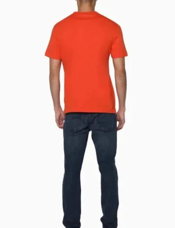 Tricou Calvin Klein, portocaliu Portocaliu