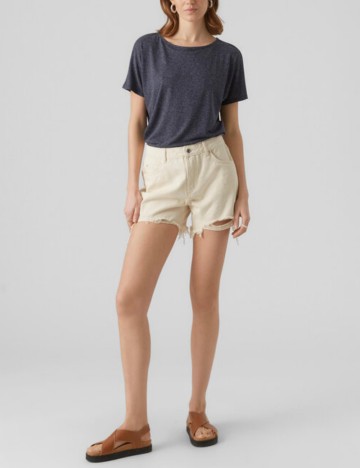 
						Pantaloni scurti Vero Moda, crem