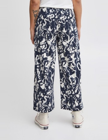 Pantaloni Ichi, bleumarin