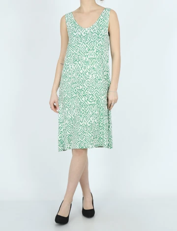 Rochie scurta Ichi, verde Verde