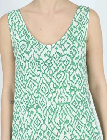 Rochie scurta Ichi, verde Verde