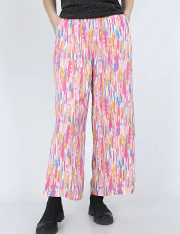 Pantaloni b.young, roz Roz