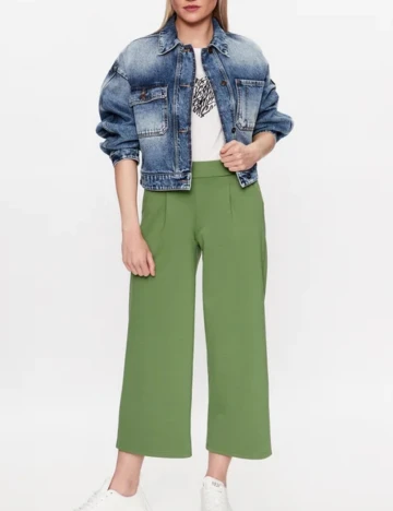 Pantaloni Ichi, verde