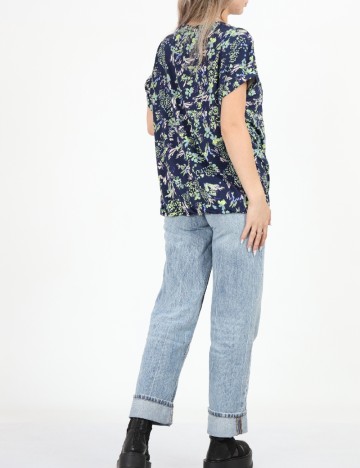 Bluza Fransa, bleumarin