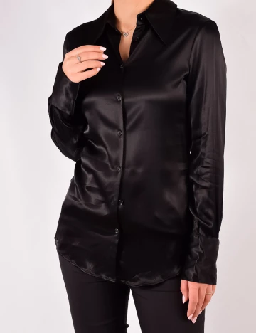 Camasa Zara, negru, M Negru