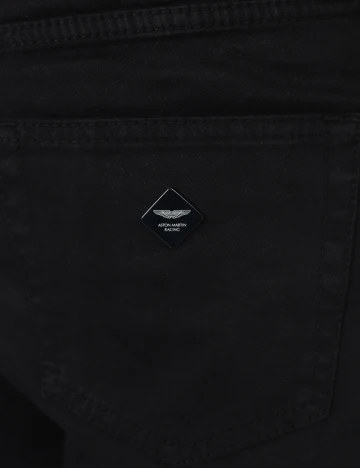 Pantaloni HACKETT, negru Negru