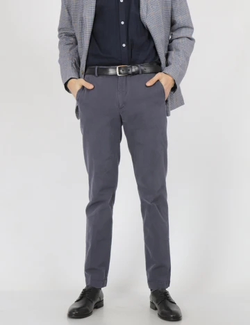 Pantaloni HACKETT, bleumarin