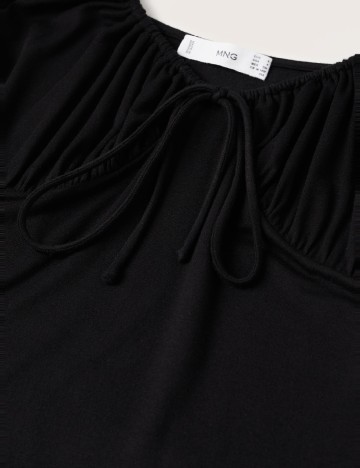 Rochie scurta Mango, negru
