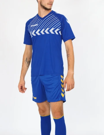 Tricou Hummel, albastru Albastru