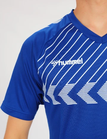 Tricou Hummel, albastru Albastru