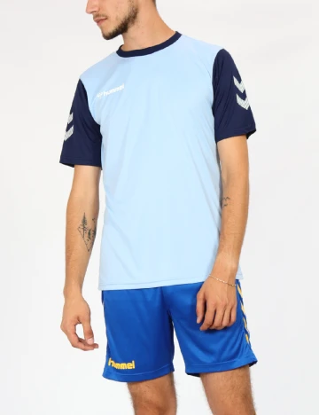 Tricou Hummel, albastru Albastru
