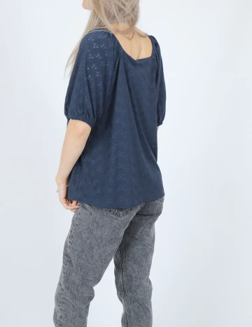 Bluza Ichi, bleumarin Albastru