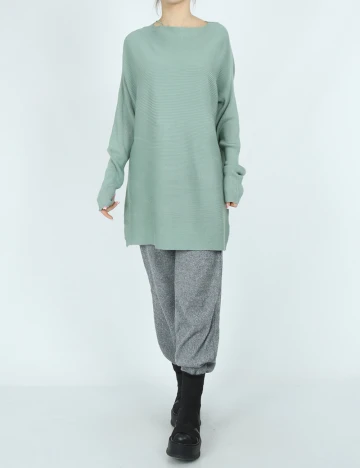 Bluza Oversize Fransa, verde Verde