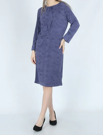 Rochie scurta Fransa, albastru Albastru